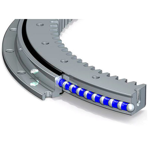 Corona giratoria con dientes interiores - 20.C I.20.B - Tecma Drive - de rodillos cruzados / de bolas de cuatro puntos de contacto / de una sola hilera