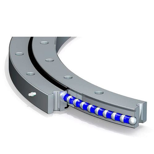 Corona giratoria sin dientes - SD.20.C SD.20.B - Tecma Drive - de rodillos cruzados / de bolas de cuatro puntos de contacto / de una sola hilera