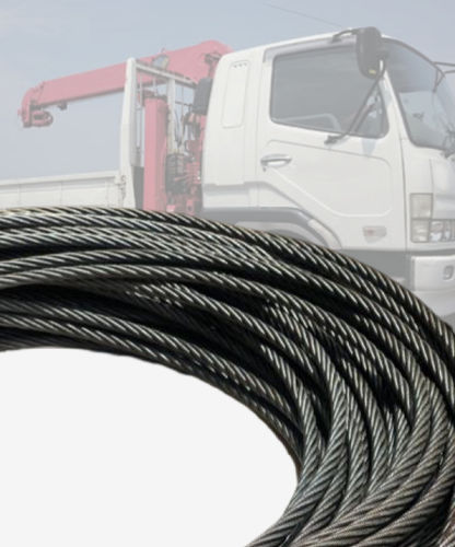 Cable de elevación para grúa de astillero - C.F.WIREROPE, LTD - para minigrúa / para grúa camión / de acero