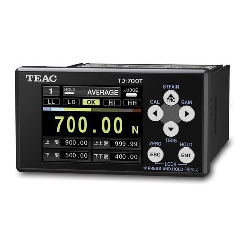 Indicador de presión - TD-700T - TEAC Corporation - de carga / de par / digital