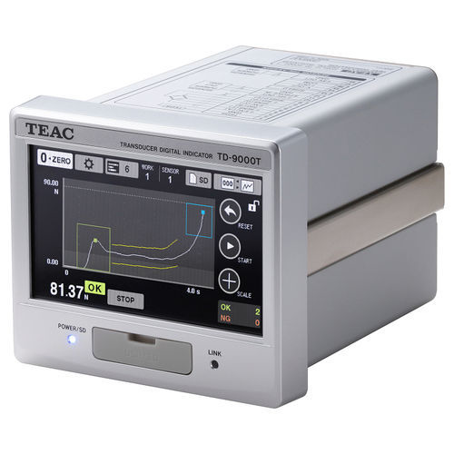 Indicador de presión - TD-9000T - TEAC Corporation - de carga / de fuerza / de par