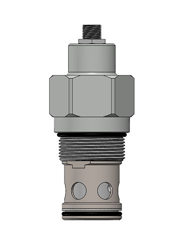 Válvula de alivio compacto - RVM42-P0 - Hydrabase - de rosca / hidráulico / estándar