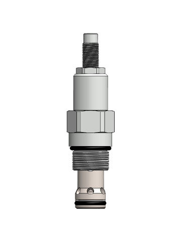 Válvula de alivio compacto - RV12-S6 - Hydrabase - de rosca / de control asistido / hidráulico