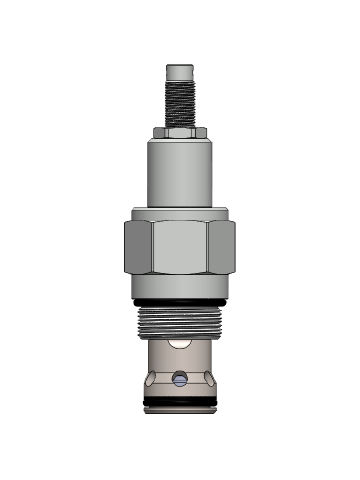 Válvula de alivio compacto - RV16-S6 - Hydrabase - de rosca / de control asistido / hidráulico
