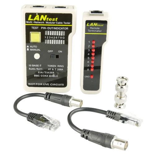 Comprobador de red LAN - PRO-Multi - AIXONTEC - para red / corriente de cortocircuito / de red Ethernet
