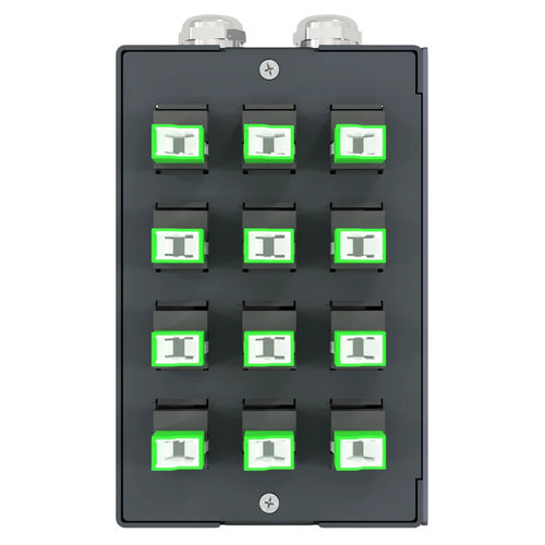 Repartidor de fibras ópticas - MDB EasyPatch-FO - AIXONTEC - IP20 / en riel DIN
