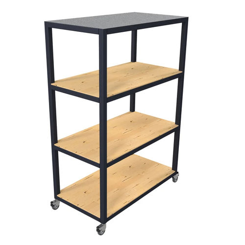 Sistema de estanterías de oficina - Stow&Go - AIXONTEC - con tablas / móvil / de cables
