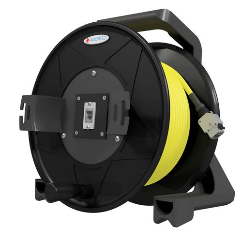 Enrollador de cables - CR101130107.YL - AIXONTEC - manual / transportable / 1 conductor