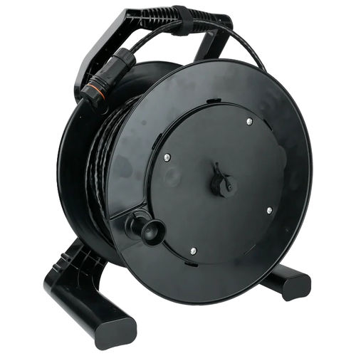 Enrollador de cables - CABLEReel - AIXONTEC - manual / fijo / 1 conductor