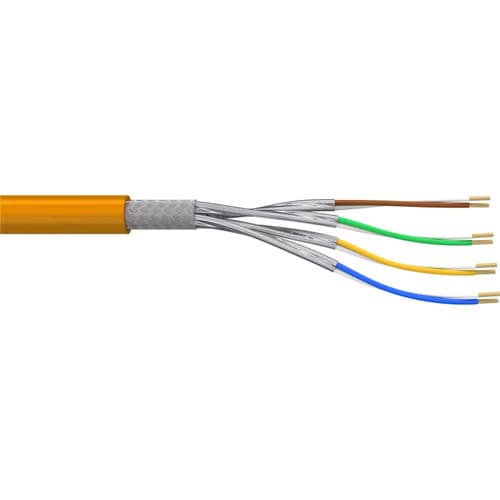 Cable eléctrico de datos - AIXONLAN 1000 - AIXONTEC - S/FTP / antipropagación de fuego / blindado