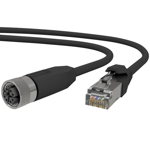 Conector de datos - CC102060401.BK - AIXONTEC - RJ45 / Ethernet / hembra
