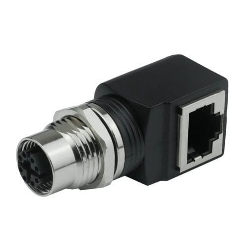 Conector de datos - 70510 - AIXONTEC - RJ45 / de fondo de panel / circular