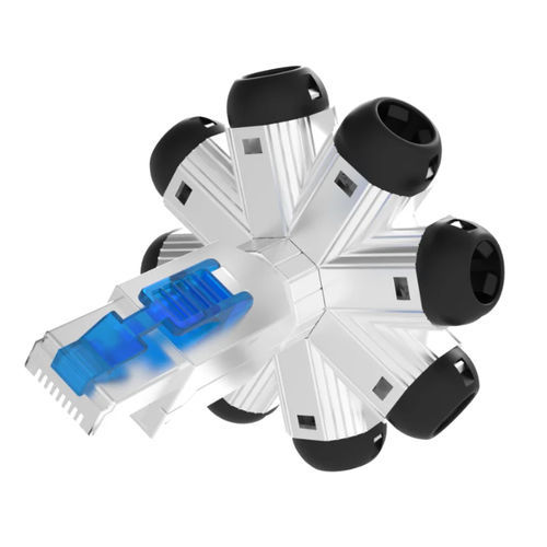 Conector de datos - 21305 - AIXONTEC - audio/vídeo / RJ45 / en cruz