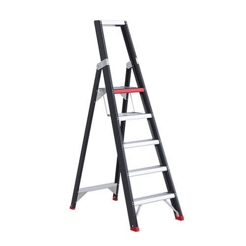 Escalera de tijera de aluminio - Taurus - Altrex B.V. - con escalones ribeteados / 3 peldaños / 4 peldaños
