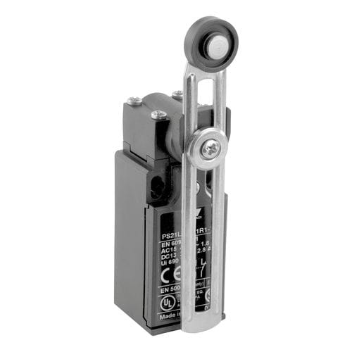 Interruptor de final de carrera IP65 - PS21L-AS02R1-T00 - Carlo Gavazzi Automation SpA - reglable / de rodillos