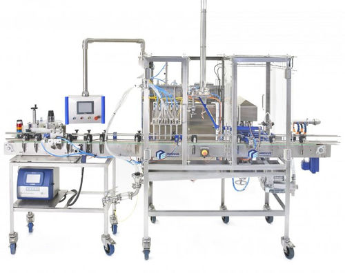 Tapadora - crimpadora - selladora de latas de conservas - CF25 - Innovus Engineering - automática / volumétrica / de bebidas