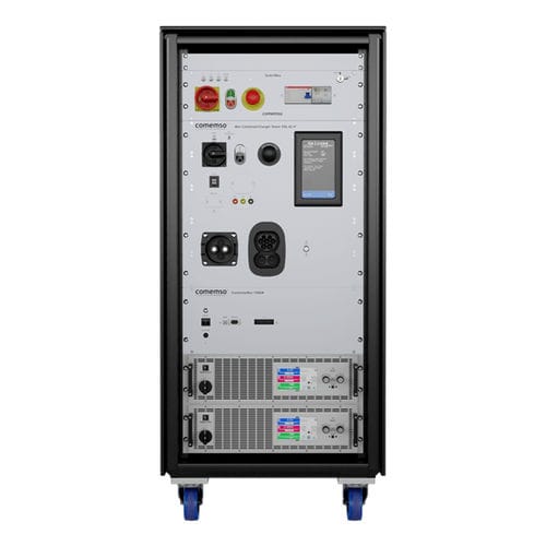 Equipo de prueba eléctrico - Easy Chester@ EOL HPC - comemso electronics GmbH - de funcionamiento / automático / para estación de recarga para vehículos eléctricos