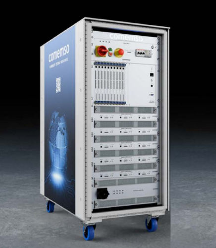 Simulador de batería para prueba del BMS - comemso electronics GmbH