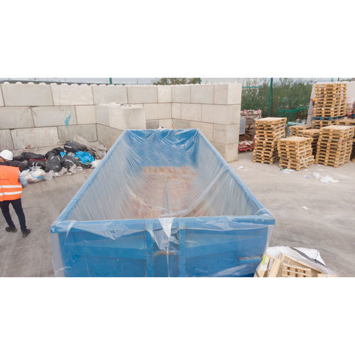 Funda de protección de contenedores - PROTECSKIP® - OTEXIO - estanca / para el sector alimentario