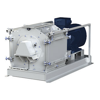 Molino de alimentos - NDK series - TIETJEN - para residuos orgánicos / de martillos / horizontal