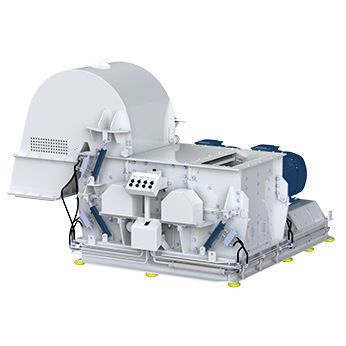Máquina de desembalaje de desechos - DRM series - TIETJEN - de alimentos / de rotor / horizontal