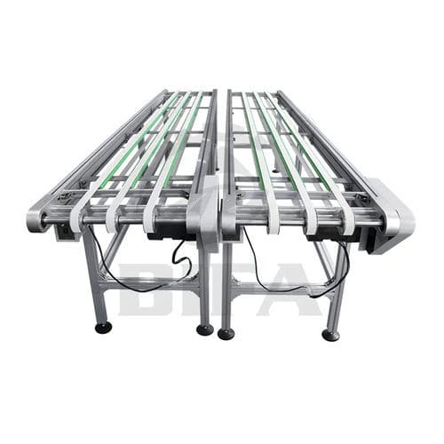 Transportador horizontal - Kunshan Bifa Automation Technology Co., Ltd. - de descarga / de posicionamiento / motor eléctrico