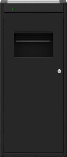 Compactador de basura mezclado - CleanCUBE - Ecubelabs - para recogida selectiva / estacionario / carga frontal