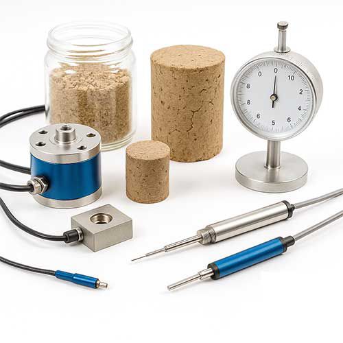 Transductor de desplazamiento lineal - Tecnopenta SRL - potenciométrico / LVDT / para laboratorio