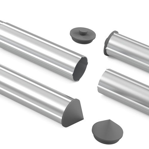 Tubo para productos químicos - Tecnopenta SRL - de aluminio / de ABS / de hormigón