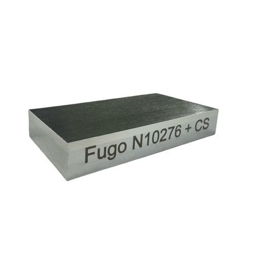 Placa recubierta de acero al carbono - Nanjing Fugo New Material Tech. Co.,Ltd. - de aleación de acero / níquel