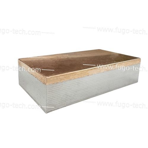 Placa recubierta de acero al carbono - Nanjing Fugo New Material Tech. Co.,Ltd. - de aleación de acero / cobre