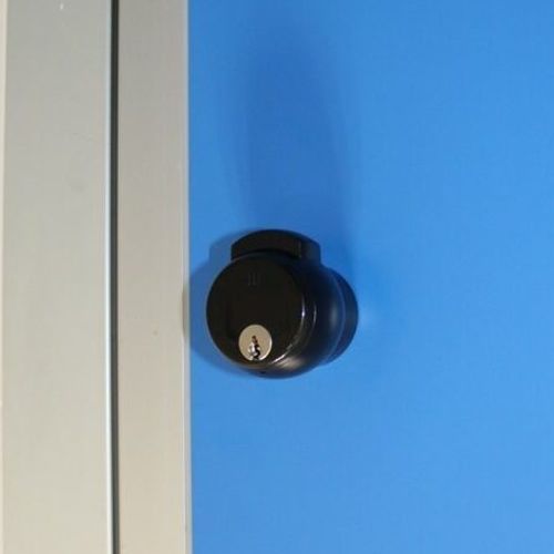 Dispositivo de cierre para puerta - knob premi-apri - Cleanroom Italia srl