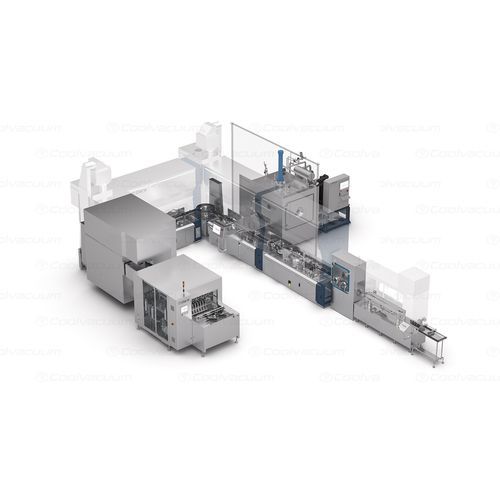 Línea de producción automática - Coolvacuum Technologies, S.L. - para la industria farmacéutica