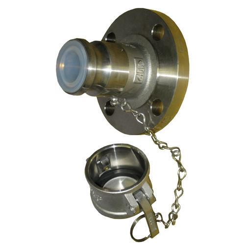Adaptador hidráulico para tubos - Corrosion Resistant Products Ltd. - para vacío / con brida / de PFA