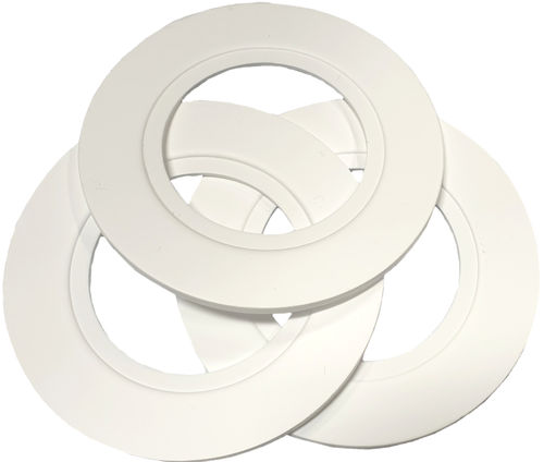 Junta de PTFE expandido - Corrosion Resistant Products Ltd. - de PFA / redonda / montada en brida