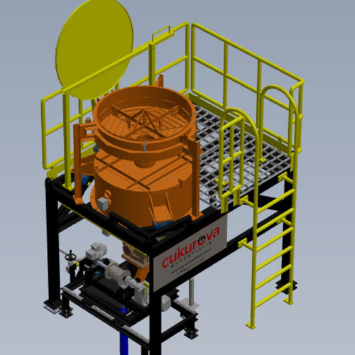 Alimentador para arena - Cukurova Muhendislik Elektrik Elektronik Mak. San.ve tic. A.S. - ponderal / automático / continuo