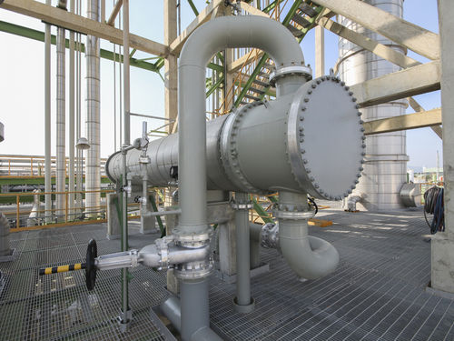 Intercambiador de calor de coraza y tubos - Cukurova Muhendislik Elektrik Elektronik Mak. San.ve tic. A.S. - de acero inoxidable / de aluminio / ASME