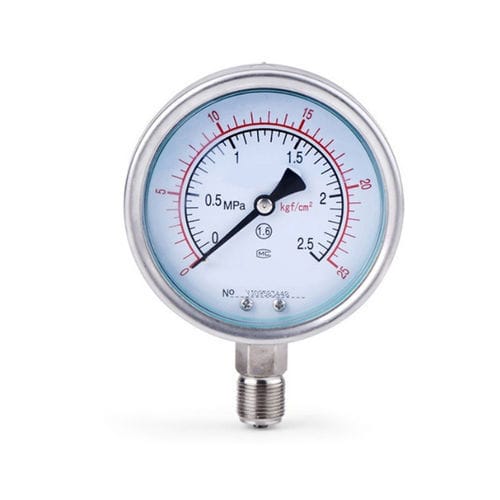 Manómetro diferencial - YK-M2 - Xi'an Yunyi Instrument Co., Ltd. - de esfera / NPT 1/2 / NPT 1/4