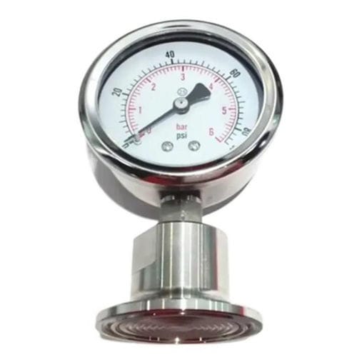 Manómetro de esfera - YK-M4 - Xi'an Yunyi Instrument Co., Ltd. - G 1/2 / M20 x 1,5 / de acero inoxidable