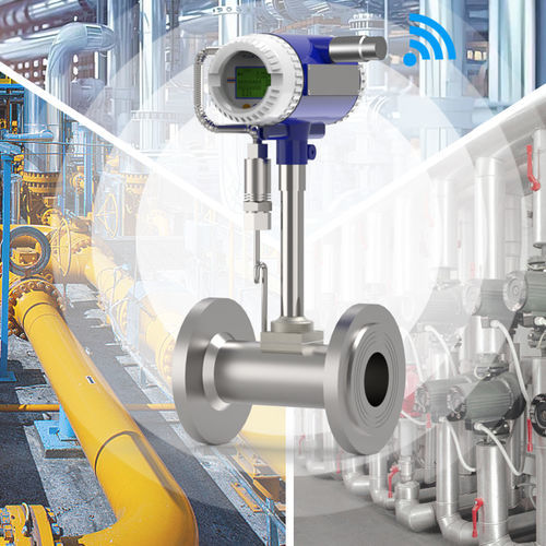 Caudalímetro de vórtex - YFVW300A - Xi'an Yunyi Instrument Co., Ltd. - volumétrico / para productos químicos / para aire comprimido