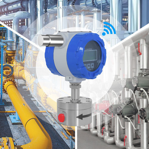 Caudalímetro de engranaje - Xi'an Yunyi Instrument Co., Ltd. - volumétrico / inalámbrico / IoT