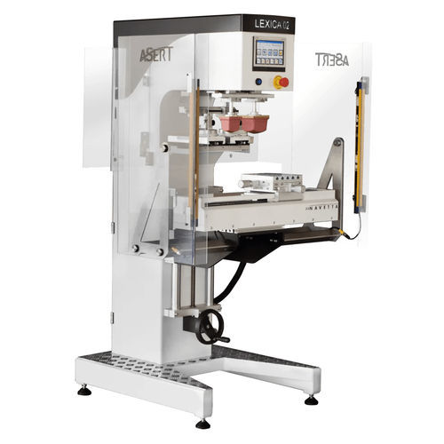 Máquina de tampografía de 4 colores - LEXICA 02 - ASERT SRL - de tintero hermético / semiautomática / de 2 colores