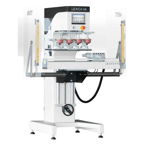 Máquina de tampografía de 5 colores - LEXICA 04 - ASERT SRL - de tintero hermético / semiautomática / de 2 colores