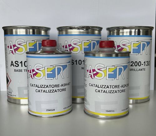 Tinta de tampografía - ASERT SRL - para plástico / para textiles / bicomponente
