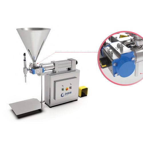 Unidad de dosificación semiautomática - Dibir Group S.r.l. - de productos pastosos / de líquidos / para la industria agroalimentaria