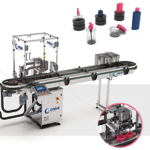 Llenadora taponadora semiautomática - Dibir Group S.r.l. - lineal / para líquido / de botes