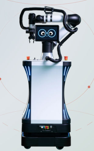 Robot móvil autónomo (AMR) de manipulación - uMobileLab - United Robotics Group GmbH - para laboratorio / alimentado por batería / colaborativo