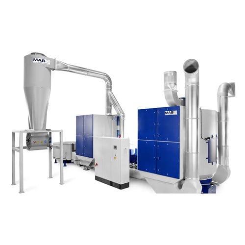 Máquina de limpieza en seco - DRD DS series - efactor3 - automática / industrial / de proceso