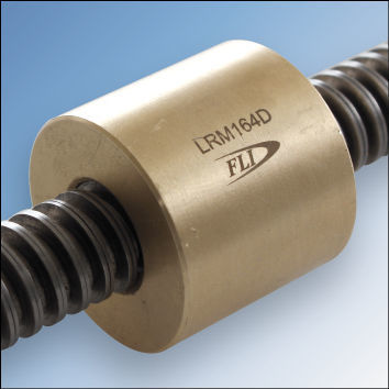 Tuerca para de rosca trapecial - LRM - FLI - France Linéaire Industrie - cilíndrica / de bronce