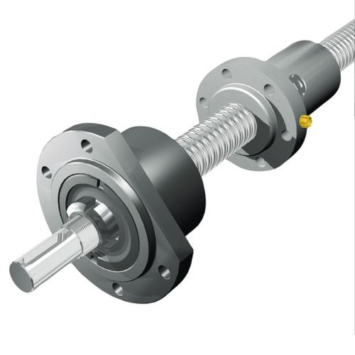 Soporte cojinete para tornillo de bolas - FLBU series - FLI - France Linéaire Industrie - axial / con rodamiento de bolas de contacto oblicuo / de acero